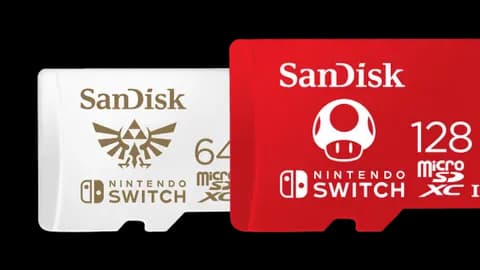 Memory cards for Nintendo Switch