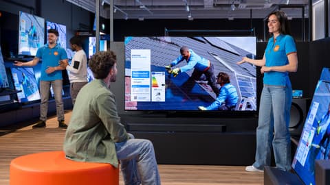 Televisions and Coolblue stores