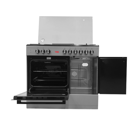 Von VAC9S042CS 4 Gas + 2 Electric Cooker