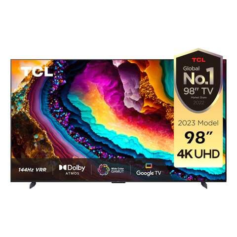TCL C645, QLED Ultra HD 4K HDR Dolby Vision/Dolby Atmos VRR 120 Hz 1080p  Google TV